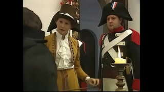 Napoleoni është gruaja e dytë e bukur bjonde Maria Louisa është futur në një han,